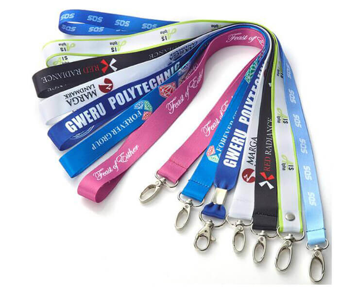 conference custom no minimum order string lanyards