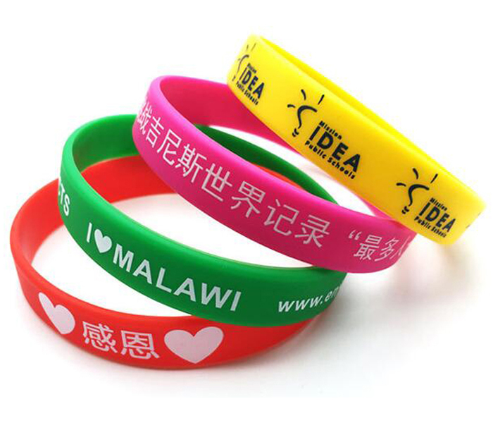 custom silicone bracelets/custom wristband 02