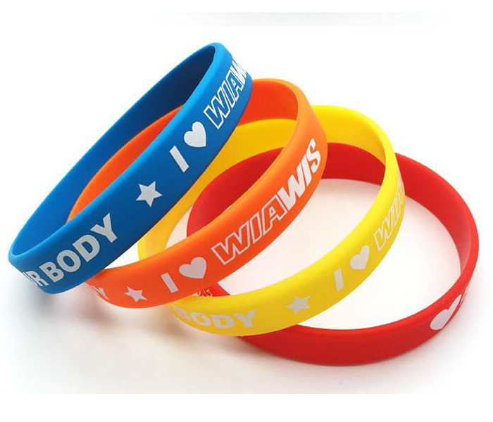 custom silicone bracelets/custom wristband 03