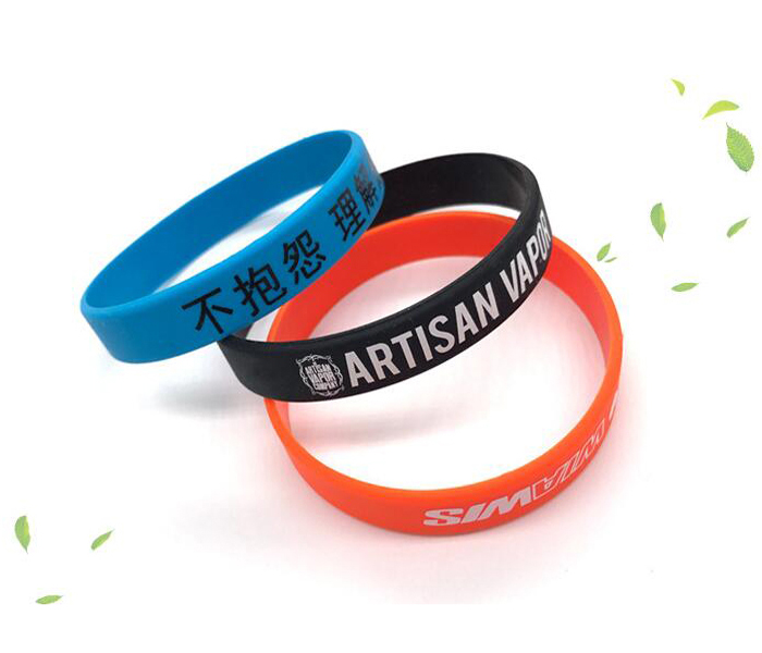 custom silicone bracelet/custom silicone wristband 05